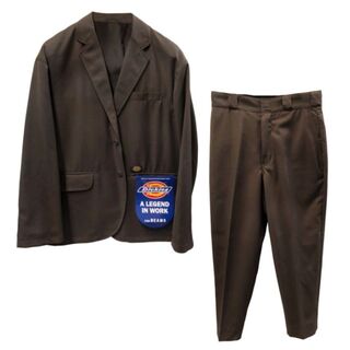 Dickies セットアップ・スーツ（その他） M/M 茶(ヘリンボーン)