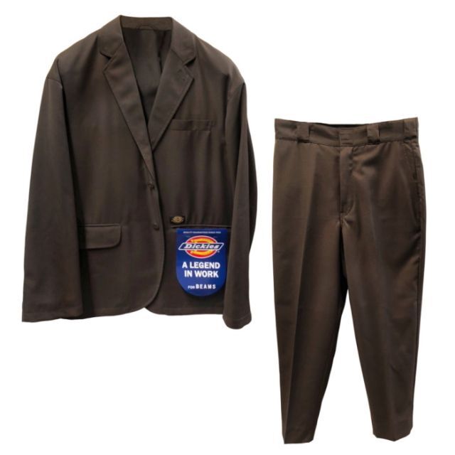 新品即決 Dickies - Dickies TRIPSTER Suit Set Up Brown M スーツ