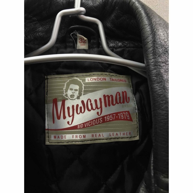 MYWAYMAN マイウェイマン 666 シドジャン レザー ダブルライダース
