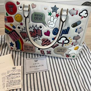 アニヤハインドマーチ(ANYA HINDMARCH)のアニヤハインドマーチ　ステッカー　バッグ(ハンドバッグ)