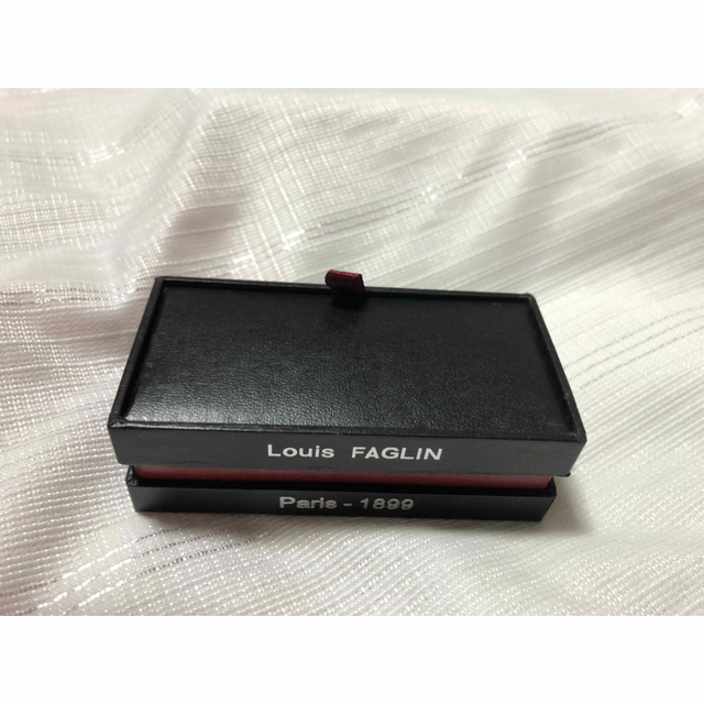 Louis FAGLIN(ルイファグラン)の※使用少極美品※ ルイファグラン　ラペルピン　レッド系 メンズのファッション小物(その他)の商品写真