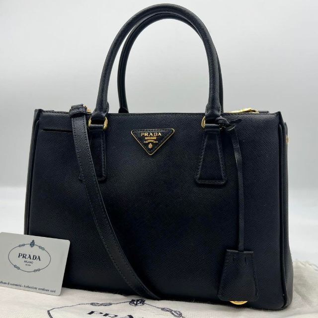 期間限定キャンペーン PRADA プラダ サフィアーノ 三角プレート ...