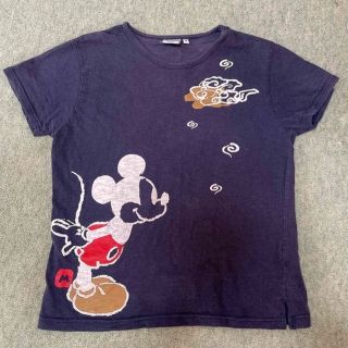 ミッキーマウス(ミッキーマウス)のミッキーマウス　レトロ　Ｔシャツ　ディズニー【超中古】Mサイズ　Disney(Tシャツ(半袖/袖なし))