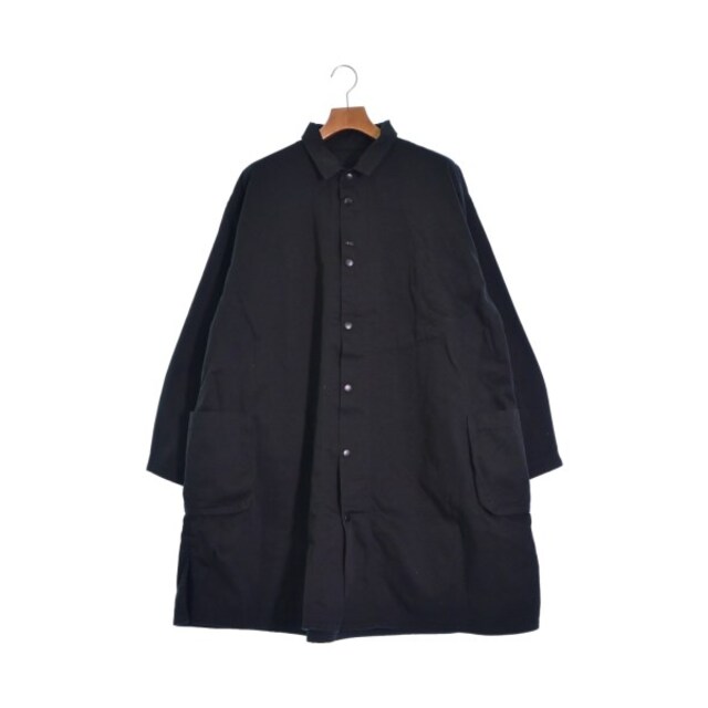 PORTER CLASSIC ステンカラーコート 2(M位) 黒