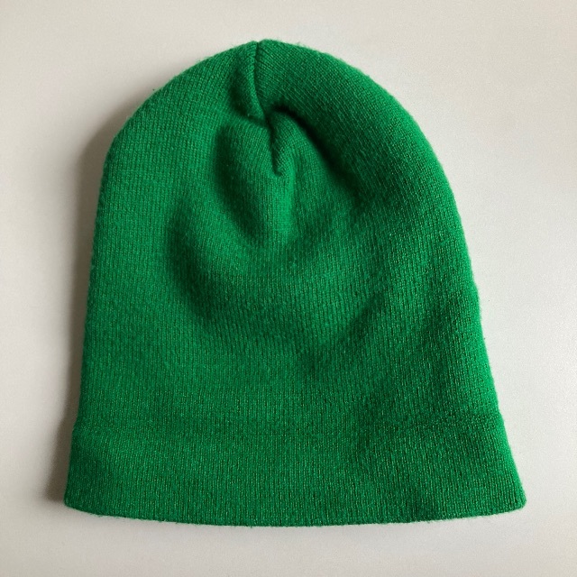 adidas(アディダス)の'90ss〜'00s adidas knit cap / green 希少 メンズの帽子(キャップ)の商品写真