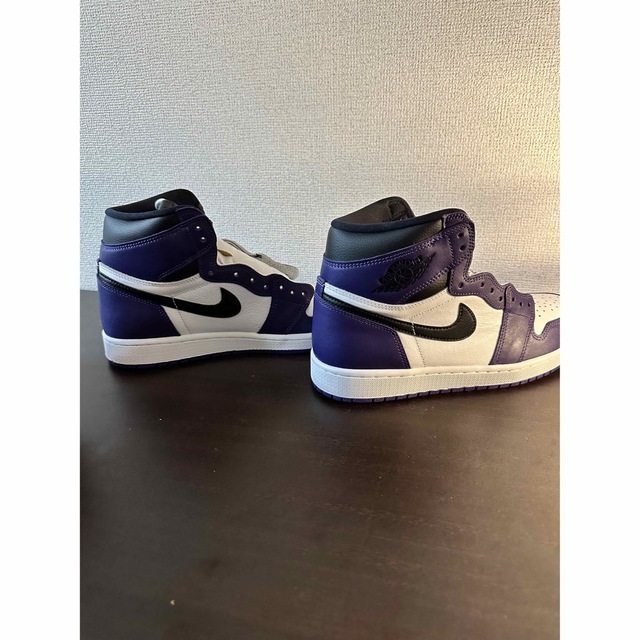 NIKE(ナイキ)のair jordan 1 retro high og court purple メンズの靴/シューズ(スニーカー)の商品写真