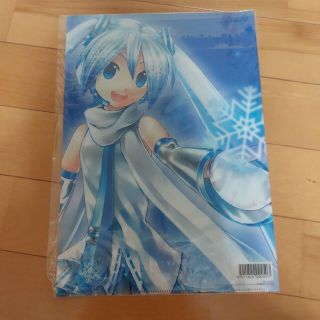 新品未開封 雪ミク クリアファイル 北海道(キャラクターグッズ)