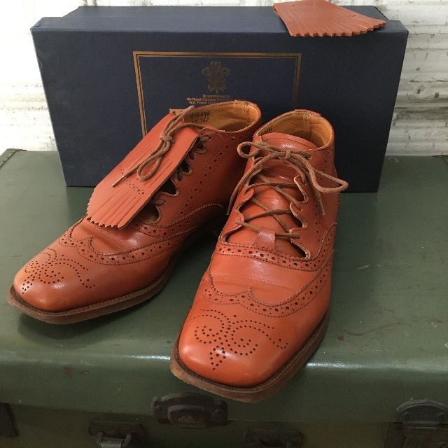 にゃいTrickerイングランド製　Tricker's　トリッカーズ　シューズ　USED