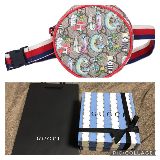 Gucci - リボン包装済新品 GUCCIヒグチユウコウエストポーチの通販 by