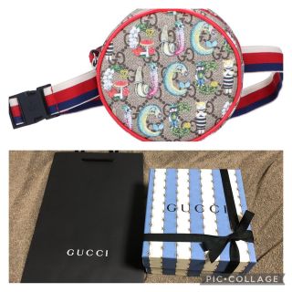 グッチ(Gucci)のリボン包装済新品　GUCCIヒグチユウコウエストポーチ(ボディバッグ/ウエストポーチ)