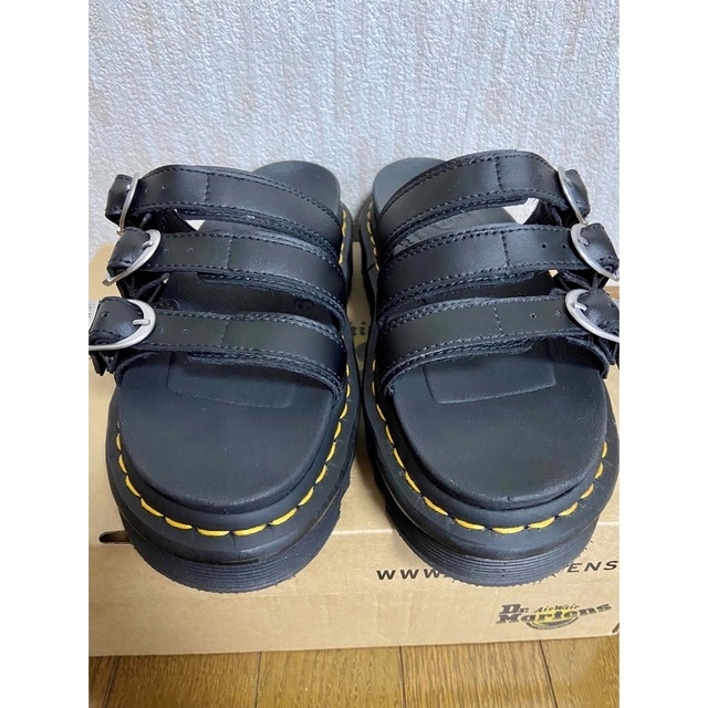 Dr.Martens(ドクターマーチン)の美品!!Dr.Martens ドクターマーチン 厚底 サンダル 3本ベルト レディースの靴/シューズ(サンダル)の商品写真