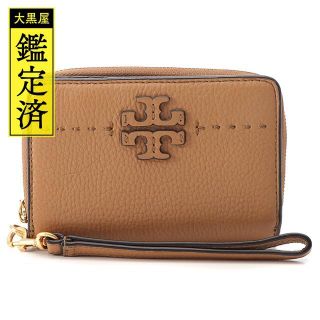 トリーバーチ(Tory Burch)のTORY BURCH　トリーバーチ　二つ折り財布　ブラウン　41849【474】(財布)