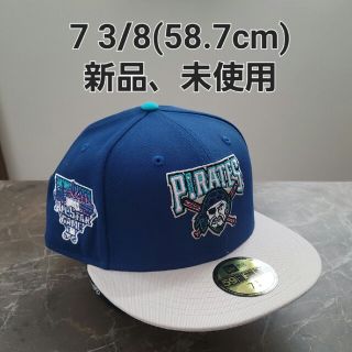 59fifty ピッツバーグ・パイレーツ カスタムキャップ 7 3/8