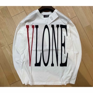 正規品VLONE Logo Long Sleeve Tee / ロンT Lサイズ