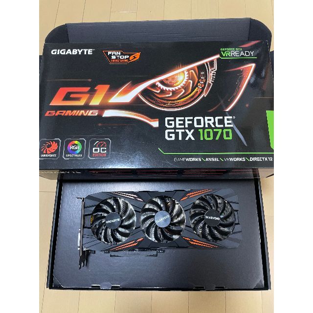 PCパーツ GIGABYTE NVIDIA GeForce GTX 1070