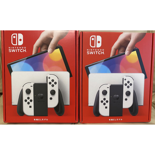 2022人気No.1の 新品 未使用 Nintendo Switch 有機EL ホワイト 2台