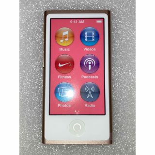 アップル(Apple)のiPod nano 第7世代 本体 16GB ゴールド 新品(ポータブルプレーヤー)