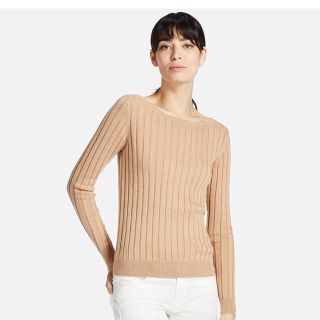 ユニクロ(UNIQLO)のUNIQLO♡リブセーターMサイズ(ニット/セーター)