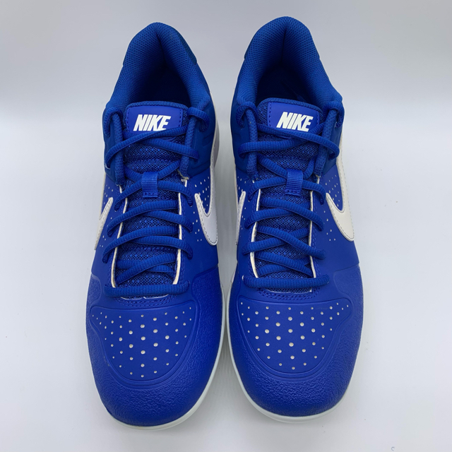 NIKE(ナイキ)のNIKE 野球　スパイク　金具　ブルー　青　スニーカー　26.5㎝　日本未発売 スポーツ/アウトドアの野球(シューズ)の商品写真