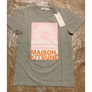 メゾンキツネ(MAISON KITSUNE')のmaisonkitsune' メゾンキツネ エディション グレー Tシャツ S(Tシャツ(半袖/袖なし))