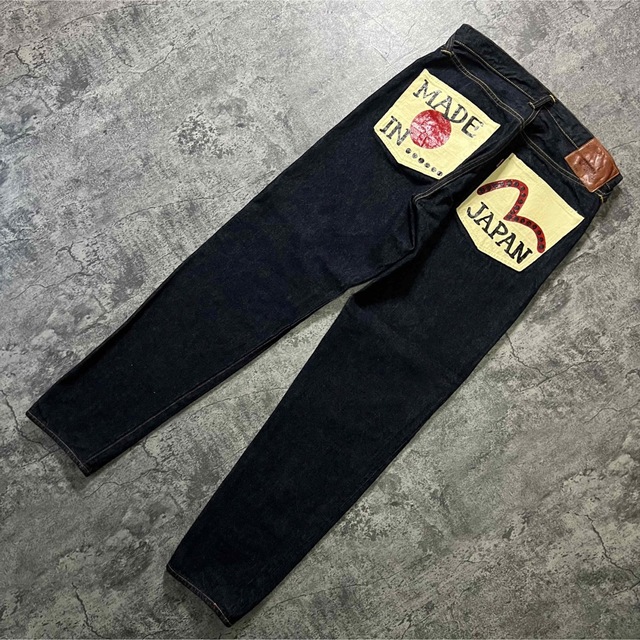 再入荷 【EVISU】希少 一点物 限定物 デニム 日本国旗 MADE IN JAPAN