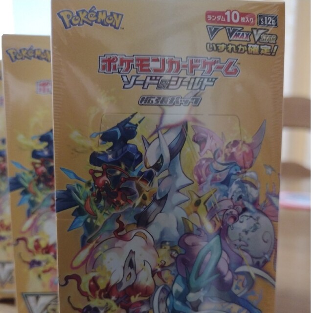 ポケモン カード ソード＆シールド 拡張 4box シュリンク付き 未