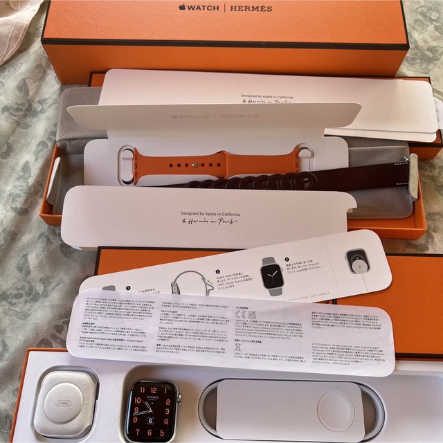 Apple Watch - Apple Watch Series7 41mm HERMES ドゥブルトゥール