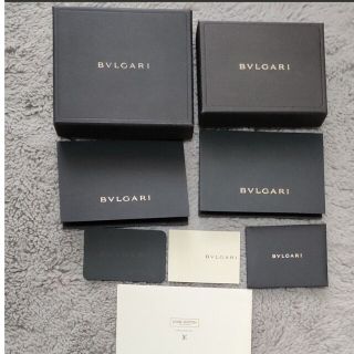 BVLGARI ブルガリ ネクタイ空箱 3箱 ショッパーバッグ 袋 3つ セット