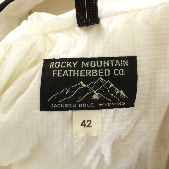 Rocky Mountain FeatherBed ダウンジャケット M 白