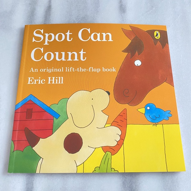 spot 絵本　英語　can count スポット　仕掛け絵本　英語知育絵本 エンタメ/ホビーの本(絵本/児童書)の商品写真