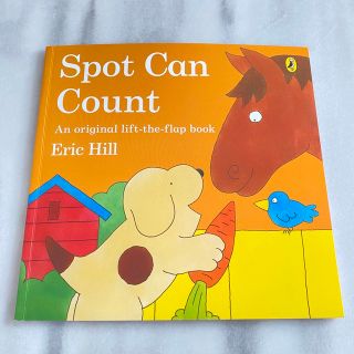 spot 絵本　英語　can count スポット　仕掛け絵本　英語知育絵本(絵本/児童書)