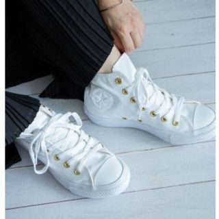 コンバース(CONVERSE)のCONVERSE×earth ALLSTARLightHi　ハイカットスニーカー(スニーカー)