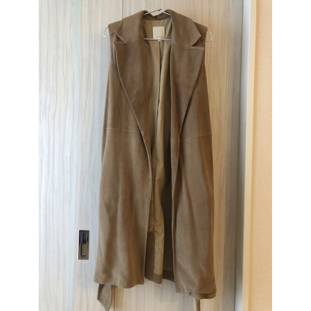TODAYFUL】スウェード ロングジレ 36 当社の 5628円引き www.gold-and ...