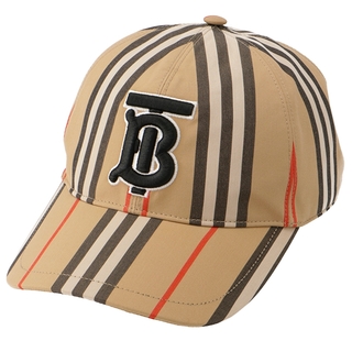 バーバリー(BURBERRY)のバーバリー BURBERRY ベースボールキャップ モノグラムモチーフ ヴィンテージチェック 帽子 アーカイブベージュ 8026924(キャップ)