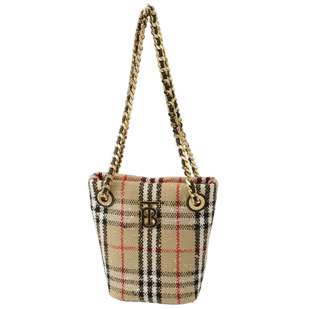 BURBERRY(バーバリー)のバーバリー BURBERRY ショルダーバッグ ブークレ ミニ  ローラ チェーンバッグ ベージュ系 8063074 レディースのバッグ(トートバッグ)の商品写真