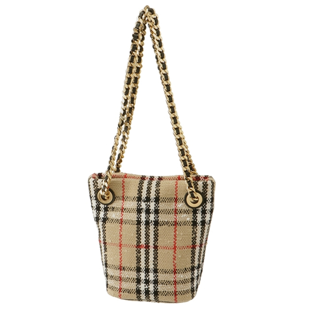 BURBERRY(バーバリー)のバーバリー BURBERRY ショルダーバッグ ブークレ ミニ  ローラ チェーンバッグ ベージュ系 8063074 レディースのバッグ(トートバッグ)の商品写真