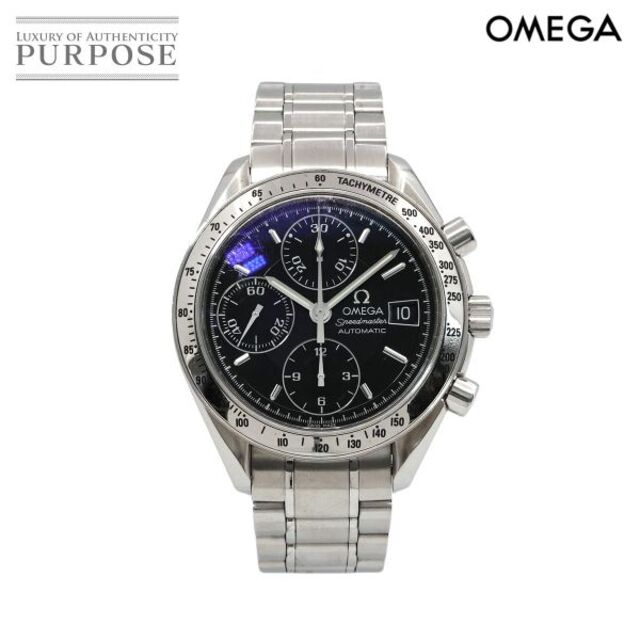 OMEGA - オメガ OMEGA スピードマスター デイト 3513 50 クロノグラフ メンズ 腕時計 ブラック 文字盤 オートマ 自動巻き Speedmaster VLP 90182708