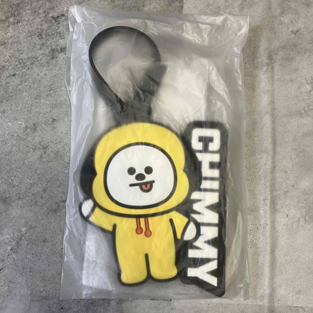 BT21(ビーティーイシビル)のBT21 LINE  FRIENDS  ラゲッジタグ　CHIMMY ジミン エンタメ/ホビーのCD(K-POP/アジア)の商品写真