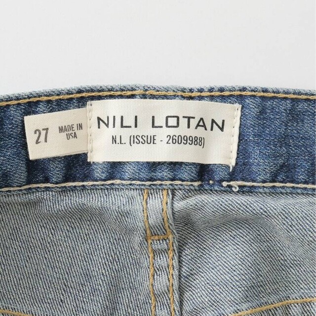 L'Appartement DEUXIEME CLASSE(アパルトモンドゥーズィエムクラス)の新品 サイズ27【NILI LOTAN/ニリ ロータン】JULIET JEANS レディースのパンツ(デニム/ジーンズ)の商品写真