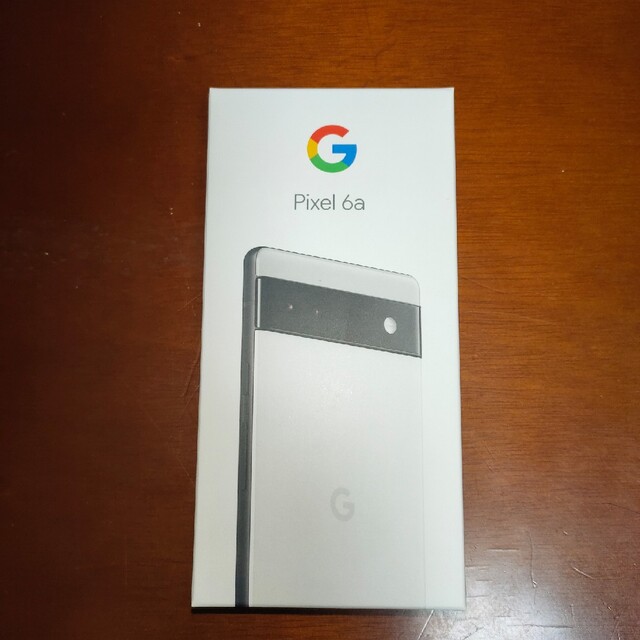 Pixel6a 白 Chalk Google 未使用品 - スマートフォン本体 Google Pixel6a 128GB ホワイト/Chalk 新品未使用品