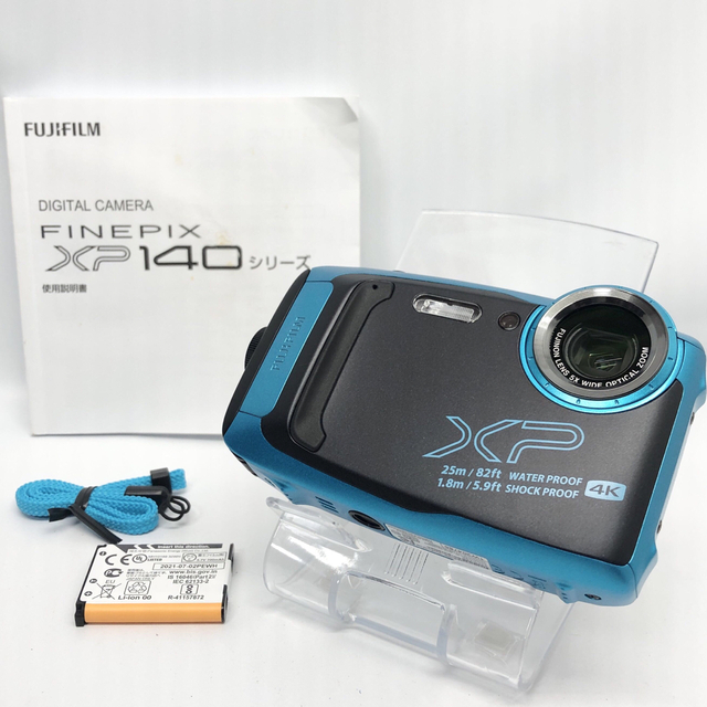 FUJIFILM 防水カメラ XP140 スカイブルー FX-XP140SB富士フイルム