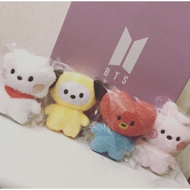 BTS BT21 たっとん ベビー バディ ぬいぐるみ 4種類セット