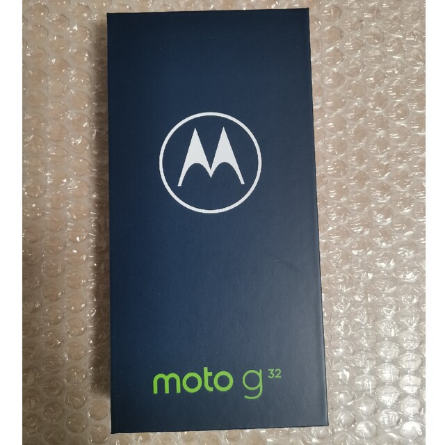 ANDROID(アンドロイド)のMOTOROLA スマートフォン moto g32 ミネラルグレイ PAUV00 スマホ/家電/カメラのスマートフォン/携帯電話(スマートフォン本体)の商品写真