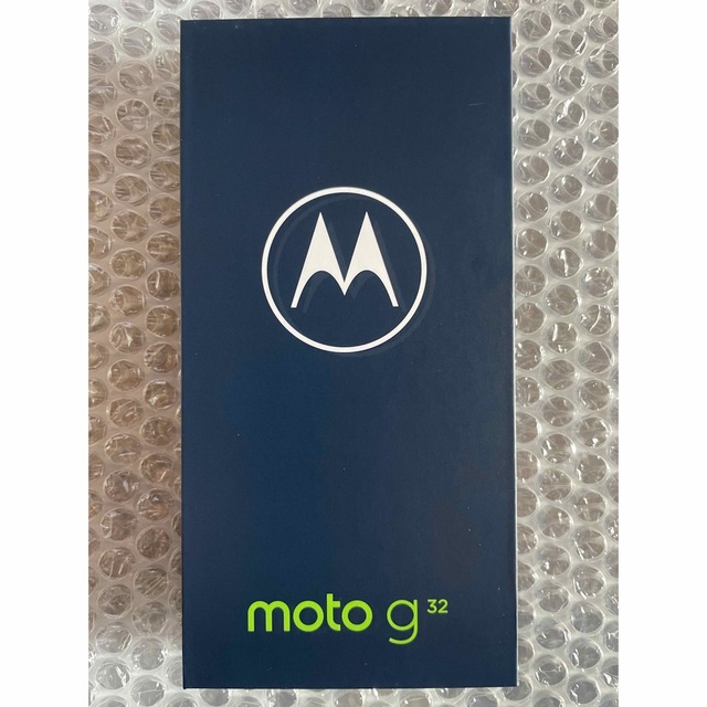 【新品未開封】MOTOROLA moto g32 ミネラルグレイ