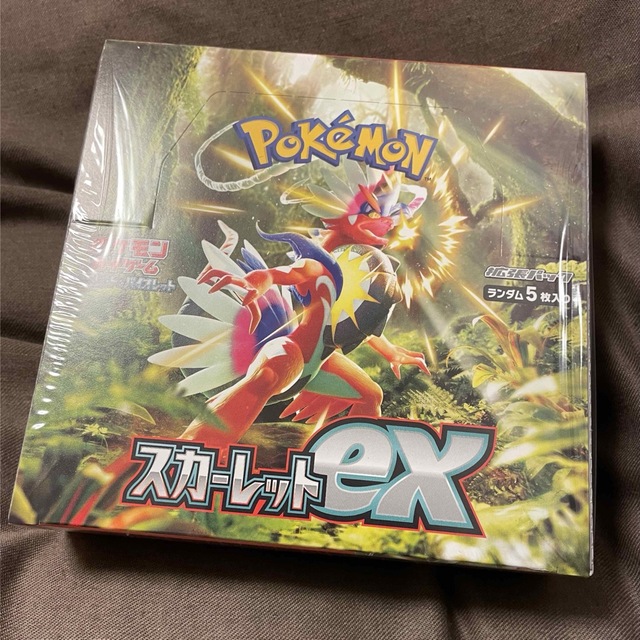 ポケモンカードゲーム 新品 スカーレットex 1box シュリンク付き - Box