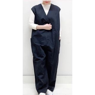 ネストローブ(nest Robe)の新品未使用　gauze# ワークサロペット(サロペット/オーバーオール)