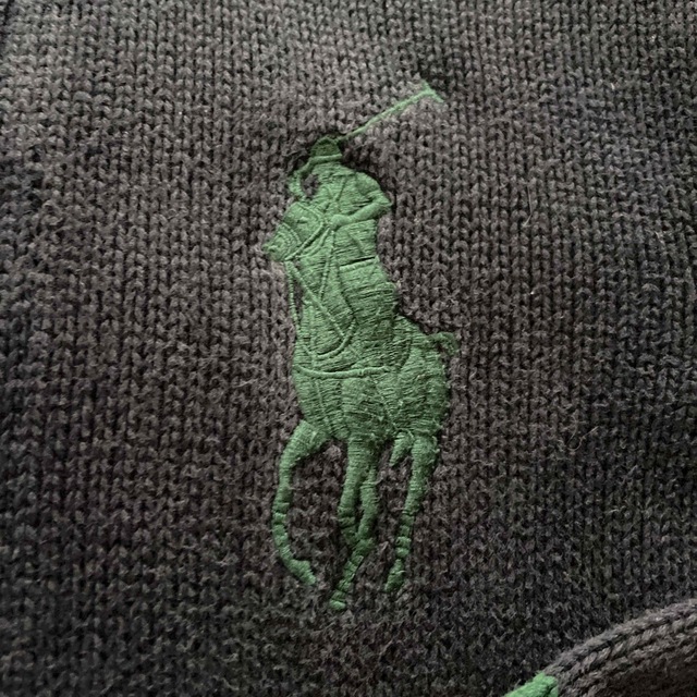 POLO RALPH LAUREN(ポロラルフローレン)のラルフローレン RALPH LAUREN ジップアップ ニット セーター 130 キッズ/ベビー/マタニティのキッズ服男の子用(90cm~)(ニット)の商品写真