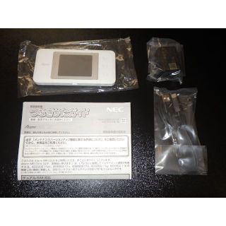 NEC LTEモバイルルーター ホワイト PA-MR10LN-SW(PC周辺機器)