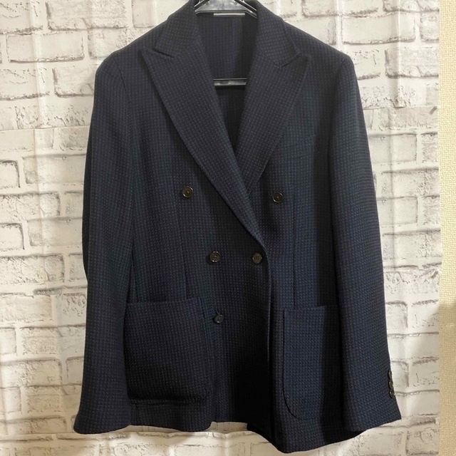 THE SUIT COMPANY - ETONNE エトネ ダブルジャケット ウール100