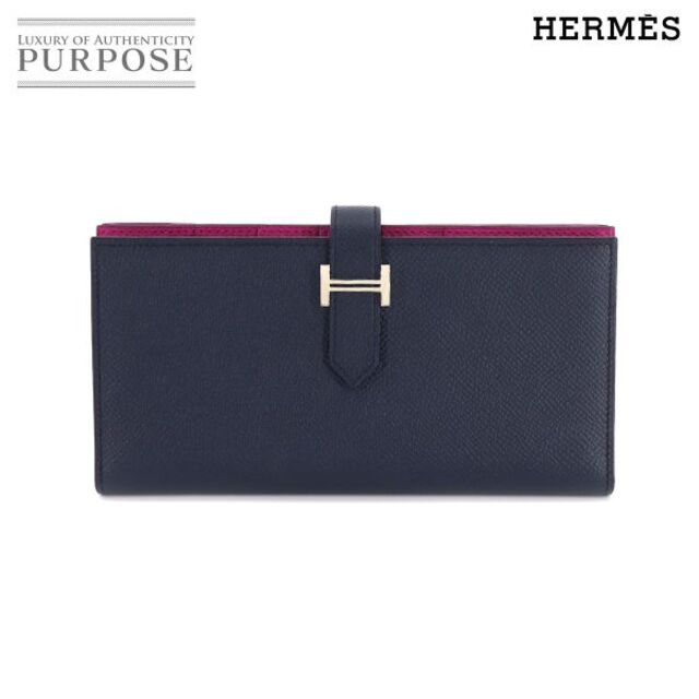 訳あり商品 Hermes - 90180012 VLP C刻印 ローズパープル ブルー